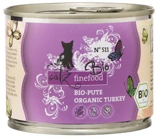 Catz Finefood Bio N.511 Indyk puszka 200g MS_15966 - Mokra karma dla kotów - miniaturka - grafika 2