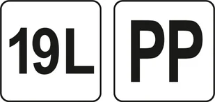 Yato Wiadro malarskie plastikowe z podziałką 19l YT-54744 - Pozostałe akcesoria malarskie - miniaturka - grafika 3