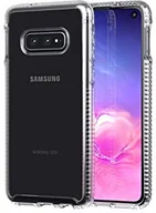 Etui i futerały do telefonów - TECH21 ochronne etui na Samsung Galaxy S10e ultracienkie tylne etui z ochroną BulletShield - czyste przezroczyste - przezroczyste T21-6892 - miniaturka - grafika 1