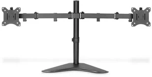 Digitus Stojak biurkowy podwójny z zaciskiem 2xLCD max. 32" max. Obciążenie 2x 8kg uchylno-obrotowy czarny DA-90401 - Uchwyty do monitorów - miniaturka - grafika 7