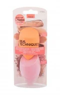 Gąbeczki do makijażu - Real Techniques Real Techniques Sponges Miracle Complexion Sponge Set zestaw Gąbeczka na podkład w płynie 1 szt + gąbeczka do pudru 1 szt - miniaturka - grafika 1