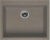 Zlewozmywaki - Elleci Quadra 105 (nakładany) 43 Tortora - miniaturka - grafika 1