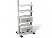 Meble i wyposażenie gabinetów medycznych - Juventas Stolik pod aparaturę medyczną STA 06 STA 06 - miniaturka - grafika 1