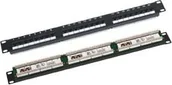 Wtyczki i adaptery - A-LAN Patchpanel 1U 19" UTP PK-U6-1 - miniaturka - grafika 1