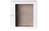 Szafy rack - Sabaj-System Szafa wisząca rack 19" 12Ux400 IP54 Ściany boczne pełne Drzwi przeszklone Wewnętrzna Szara SWK19-12U-40-DS-W SWK19-12U-40-DS-W - miniaturka - grafika 1