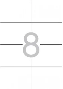 Apli Etykiety uniwer. op.10 105x74 (8) AP12921 - Etykiety do drukarek - miniaturka - grafika 2