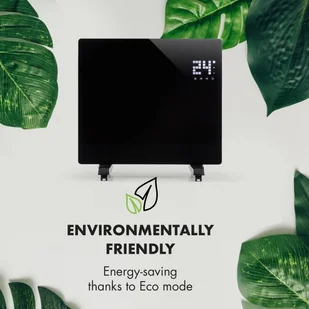 Klarstein Klarstein Bornholm Single Smart, grzejnik konwekcyjny, 1000 W, sterowanie przy użyciu aplikacji, czarny ACO7-BrnhlmSnglSmrtB - Ogrzewanie przenośne - miniaturka - grafika 10