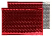 Koperty - Purely Packaging purely Packaging MBR250 envelope, zaklejający z paskiem w płynie, C5 tapicerki +, 250 X 180 MM, 100-Pack, metaliczne Czerwony MBR250 - miniaturka - grafika 1