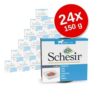 Schesir 12 x 150 g - Tuńczyk - Mokra karma dla psów - miniaturka - grafika 3