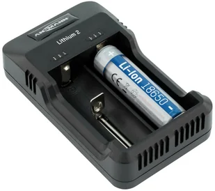 Ansmann Ładowarka do akumulatorów Lithium 2, czarna, 1001-0050 - Ładowarki i akumulatory - miniaturka - grafika 4