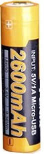 Fenix Akumulator USB ARB-L18U 18650 2600 mAh 3,6V 039-297 - Latarki - miniaturka - grafika 2
