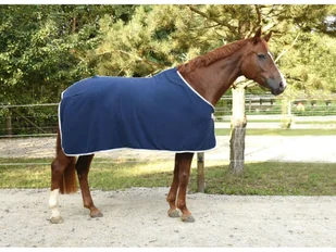 Kerbl Derka polarowa RugBe Economic, granatowa, 135 cm, 328682 - Derki dla konia - miniaturka - grafika 3