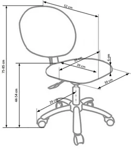 Fotel młodzieżowy B1-A97 - Krzesła obrotowe dla dzieci Fotel młodzieżowy B1-A97 - Krzesła obrotowe dla dzieci - miniaturka - grafika 7