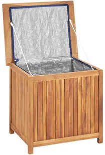 VidaXL Lumarko Skrzynia ogrodowa, 60x50x58 cm, lite drewno tekowe 315379 VidaXL - Skrzynie ogrodowe - miniaturka - grafika 5