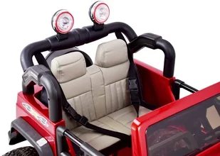 Super-Toys Mega Jeep Perfect 002 Exclusive Wolny Start Miękkie Koła Lakierowany Hp-002 - Pojazdy elektryczne dla dzieci - miniaturka - grafika 21