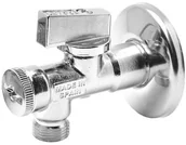 Akcesoria hydrauliczne - Zawór kulowy kątowy Arco z filtrem 1/2  x 3/8 - miniaturka - grafika 1