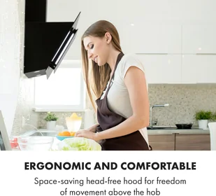 Klarstein TK15CH-Eleonora-60BK - Okapy kuchenne - miniaturka - grafika 7