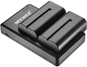 Akcesoria do MP3 - Sony Neewer 2 sztuki 2600 mAh Litowo-Jonowy akumulator zapasowy do NPF550/570/530 odpowiedni do ręcznie zasilanie, Neewer CN-160 CN-216 LED światła, Neewer 759 74 K 760 feelw 759 74 K 760 W pisak 10089576 - miniaturka - grafika 1