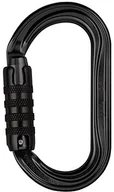 Sprzęt wspinaczkowy - Petzl M33 A TLN nowego modelu ok lekko owalny karabińczyk, triact Lock, czarna M33A TLN - miniaturka - grafika 1