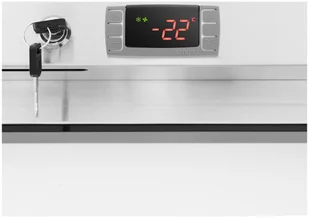 Royal Catering Zamrażarka 590 l srebrna czynnik chłodniczy R290 RCLK-F590S - Szafy i witryny chłodnicze - miniaturka - grafika 2