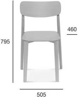 Fameg : Krzesło Pala A-1907 - Krzesła - miniaturka - grafika 5