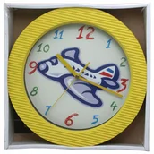 Zegary - Atrix Zegar ścienny kolor samolot ATE98105X - miniaturka - grafika 1