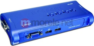 TRENDnet TRENDnet TK-407K - 4-Portowy Przełącznik KVM Kit, USB, KVM - Przełączniki KVM - miniaturka - grafika 3