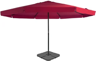 vidaXL Parasol ogrodowy z przenośną podstawą, czerwony vidaXL - Parasole ogrodowe - miniaturka - grafika 9