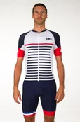 Koszulki rowerowe - ZEROD ZEROD Koszulka rowerowa męska CYCLING JERSEY MAN Marinere Navy - miniaturka - grafika 1