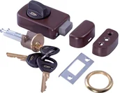 Zamki i wkładki - LOB Zamek nawierzchniowy bębenkowy TB51 brązowy - miniaturka - grafika 1