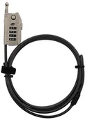 Zabezpieczenia do roweru - Burg Wächter BURG-WÄCHTER 720 200 SB zapięcie linkowe z szyfrem, regulowane, długość: 200 cm, mechanizm Snap+Lock Snap+Lock 720 200 - miniaturka - grafika 1