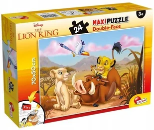 Puzzle dwustronne maxi Król Lew 24 - Puzzle - miniaturka - grafika 2