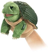 Maskotki i pluszaki - Folkmanis TURTLE LITTLE PUPPET - miniaturka - grafika 1