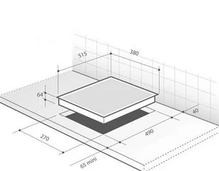 Płyta elektryczna do zabudowy De Dietrich DPI7468XS - Płyty elektryczne do zabudowy - miniaturka - grafika 4