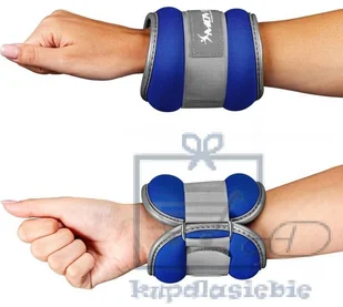 Movit Neoprenowe ciężarki mankiety odblaskowe - 2 x 2 kg - Pozostały sprzęt siłowy - miniaturka - grafika 11