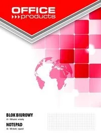Office products Blok biurowy A5 w kratkę 100k - Segregatory - miniaturka - grafika 2