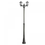 Lampy ogrodowe - Su-Ma CORDOBA II regulowana wys. 180 - 280cm 2xE27 Latarnia ogrodowa wysoka podwójna OGMWN 2 TD OGMWN 2 TD - miniaturka - grafika 1