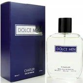 Wody i perfumy męskie - Chatler Dolce Men 100 ml woda perfumowana - miniaturka - grafika 1