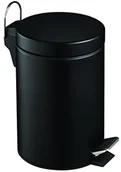 Kosze na śmieci - Premier housewares kosz na śmieci z pedałem, 3 L, matowy czarny 0506421 - miniaturka - grafika 1