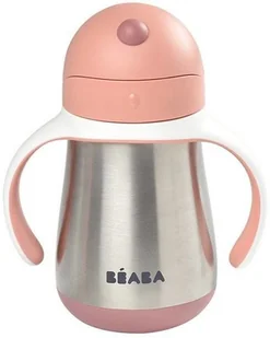 Beaba Butelka kubek niekapek stalowa ze słomką 250 ml - Akcesoria do karmienia - miniaturka - grafika 9