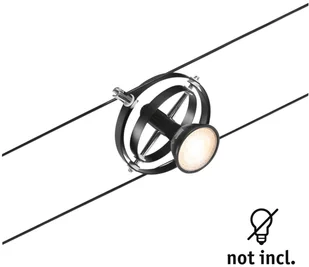 Paulmann Wire Cardan spot system linkowy czarny - Lampy pozostałe - miniaturka - grafika 2