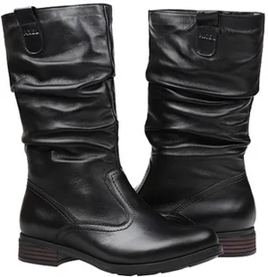 Axel Kozaki Comfort 4278 Czarne H ocieplane zimowe na Haluksy 28394 - Kozaki damskie - miniaturka - grafika 2