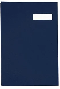Pagna Teczka do podpisu DURABLE, 20-częściowa, kolor granatowy, okładka z płótna, szare przekładki - Teczki i skoroszyty - miniaturka - grafika 2