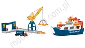 Kolejki i akcesoria - Marklin Statek towarowy i dźwig przeładunku do my world 72223 - miniaturka - grafika 1