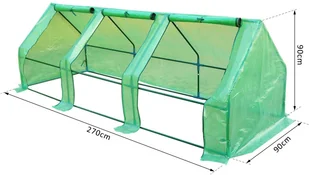 Outsunny TUNEL OGRODNICZY SZKLARNIA OGRODOWA - Szklarnie ogrodowe - miniaturka - grafika 2