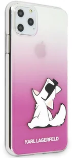 Karl Lagerfeld Choupette Fun Sunglasses Etui iPhone 11 Pro Max Różowy (KLHCN65CFNRCPI) - Etui i futerały do telefonów - miniaturka - grafika 6