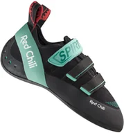 Buty sportowe męskie - Red Chili Red Chili Spirit LV IV Climbing Shoes Women, czarny/zielony UK 6 | EU 39 2021 Buty wspinaczkowe na rzepy 35719-night (017)-6 - miniaturka - grafika 1