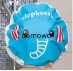 Pływanie - ZABAWNY CZEPEK OSŁONKA DO KĄPIELI POD PRYSZNIC słoń - miniaturka - grafika 1