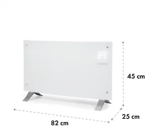 Klarstein Klarstein Bornholm Curved Ambient grzejnik konwekcyjny 1000/2000W biały - Ogrzewanie przenośne Klarstein Klarstein Bornholm Curved Ambient grzejnik konwekcyjny 1000/2000W biały - Ogrzewanie przenośne - miniaturka - grafika 10