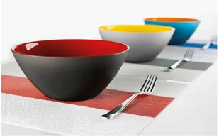 Guzzini My Fusion Miska Szaro-Żółta Średnica 25,0 2814.25.141 - Miski i półmiski - miniaturka - grafika 5